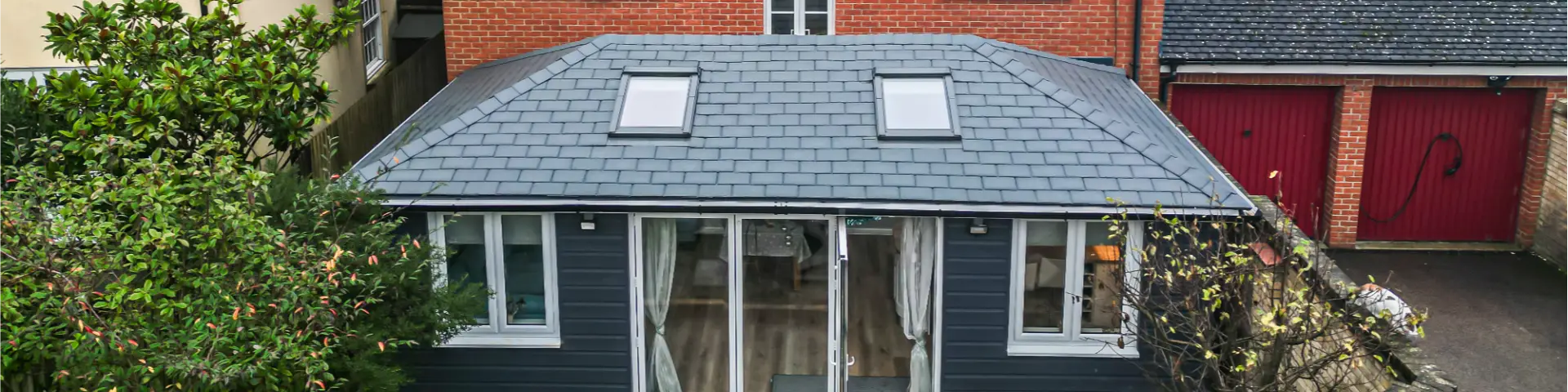 tiled warm conservatory roof
